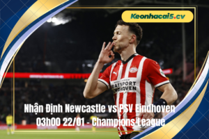 Đội hình dự kiến trước trận Newcastle vs PSV Eindhoven